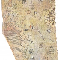 The Piri Reis map of the world